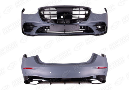 Mercedes-Benz S-Klasse W223 2020 - н.в. Обвес AMG Package черный