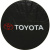 Чехол запасного колеса из экокожи с эмблемой Toyota classic №1, радиусы 14; 15; 16; 17;