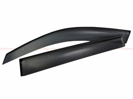 Дефлекторы боковых окон 2 части дымчатые Mercedes М Class 2005-2011