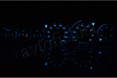 Lada Niva / ВАЗ 21063 светодиодные шкалы (циферблаты) на панель приборов