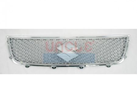 Suzuki Grand Vitara III (05-) решетка радиатора хромированная, пластиковая, дизайн Bentley
