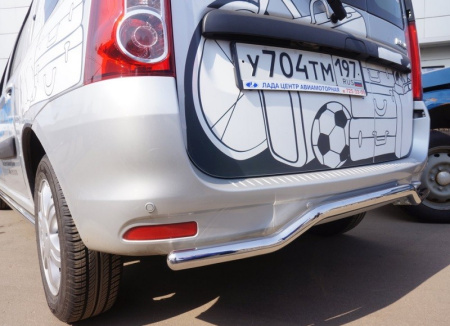 LADA (ВАЗ) Largus (12–) Защита заднего бампера труба d 42 мм