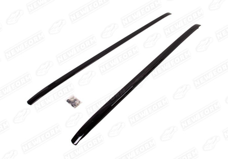 Toyota Land Cruiser LC 200 (1 рестайлинг) 2012 - 2015 Рейлинги стиль Lexus черные