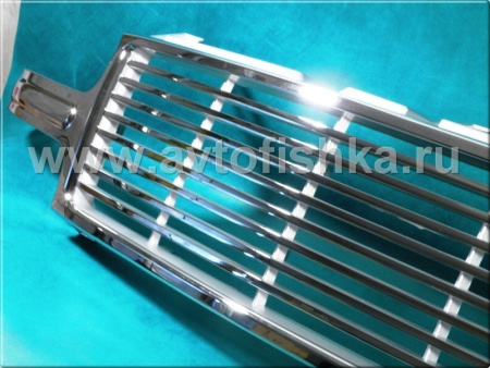 Chevrolet Tahoe, Suburban (99-06) решетка радиатора хромированная пластиковая, горизонтальный дизайн