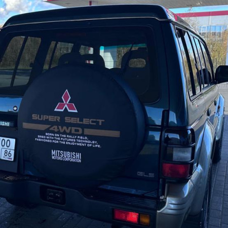 Чехол запасного колеса для внедорожников Mitsubishi Super Select 4WD, размер 16 дюймов