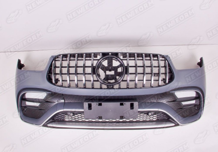 Mercedes-Benz GLE-Klasse V167 2018 - 2023 Передний бампер 6.3 AMG хром