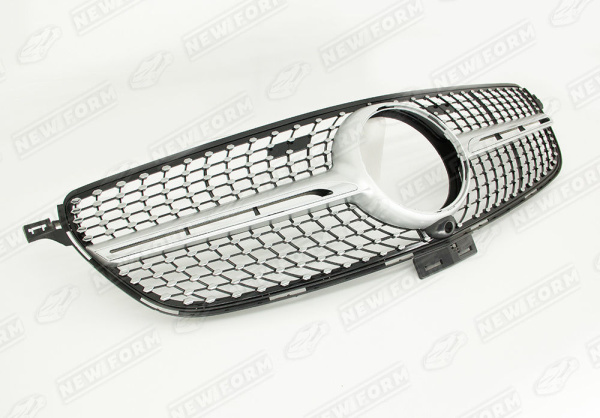 Mercedes-Benz GLE-Klasse W166 2015 - 2018 Решетка радиатора Diamond Sport серебро