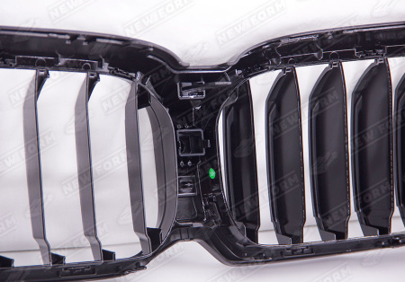 BMW 5 серия G30/G31 рестайлинг 2020 - н.в. Решетка радиатора M Performance черная