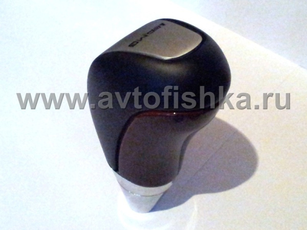 Mercedes, рукоятка рычага переключения коробки передач пластик-дерево с логотипами "AMG"