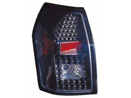 Dodge Magnum (05-08) фонари задние светодиодные черные, комплект 2 шт.