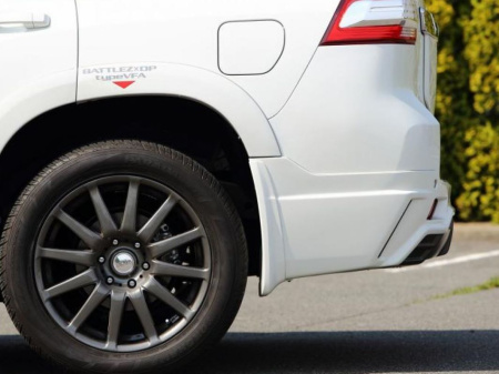 Toyota Land Cruiser Prado 150 (10-14) пластиковые расширители колесных арок