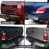 Toyota Tundra (2000-2006) задние фонари чёрные светодиодные