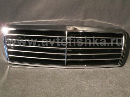 Mercedes C W202 решетка радиатора черная с рамкой всборе, дизайн "Авангард".