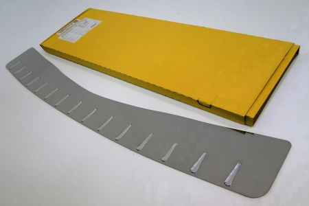 Ford Mondeo 4 (07-) накладка на задний бампер с силиконовыми вставками, к-кт 1шт.