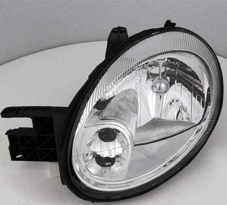 Dodge Neon (03-05) фары передние линзовые хромированные, комплект 2 шт.