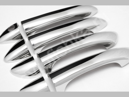 Mercedes E W211 (2002-2009) накладки на ручки дверей из нержавеющей стали, 4 шт.