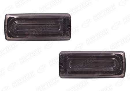 Mercedes-Benz G-Klasse W463 1990 - 2018 Фонари задние черные стиль 2018