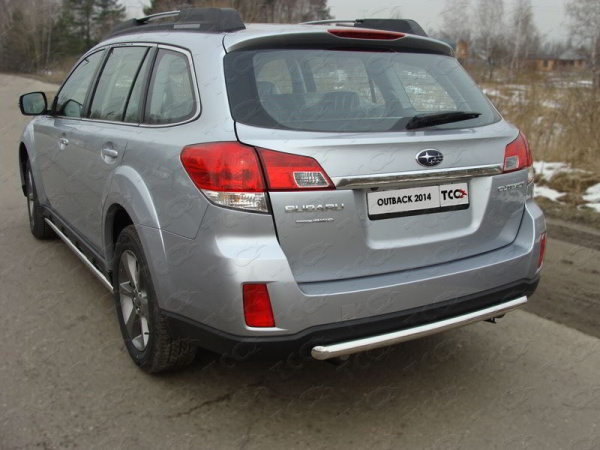 Subaru Outback (12–13) Защита задняя (центральная) 50,8 мм