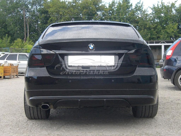 BMW 3 серия E90 (05-08) задняя юбка (диффузор) AC Schnitzer