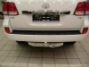 Toyota Land Cruiser 200, Lexus LX570 (08-) Фаркоп хромированный с надписью из нержавеющей стали