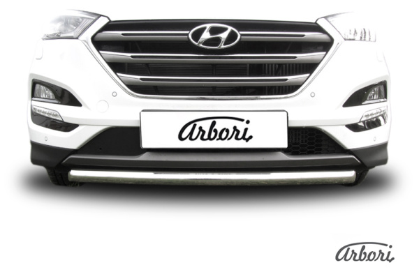 Защита переднего бампера Arbori d57 HYUNDAI Tucson 4WD 2015-