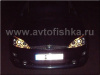 Ford Focus 1 (98-04) Europe+USA передние фары линзовые хромированные, со светящимися ободками, комплект 2 шт.