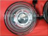 Hummer H2 (02-08) фары передние линзовые черные (диаметр 7") STARR, с лампами Bi-Xenon D1S и блоками розжига Philips, комплект 2 шт. (XP6024)