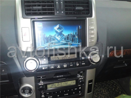 Toyota Prado 150 (в комплектации "Комфорт" штатная магнитола с GPS, ТВ тюнером, штатное головное устройство с HD экраном 7 дюймов, DVM-3046G HDi