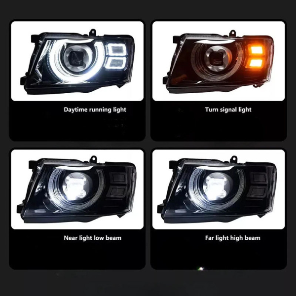 Nissan Patrol Y61 (2004-2010) фары передние светодиодные стиль Range Rover