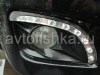 Toyota Camry V40 (09-11) фары передние противотуманные со светодиодной подсветкой DRL, полный установочный комплект
