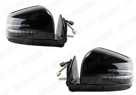 Mercedes-Benz GL-Klasse X164 2006 - 2009 Зеркала рестайлинговые черные