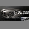 Chrysler PT Cruiser (01-05) фары передние черные, комплект 2 шт.