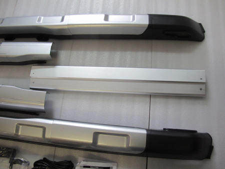 Nissan X-Trail T31 (07-) рейлинги продольные на крышу, дизайн "Оригинал", установочный комплект.