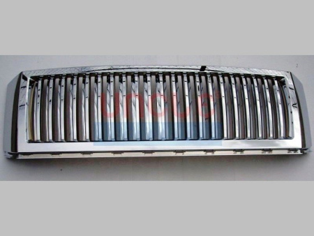 Ford Expedition (07-) решетка радиатора хромированная, вертикальный дизайн.