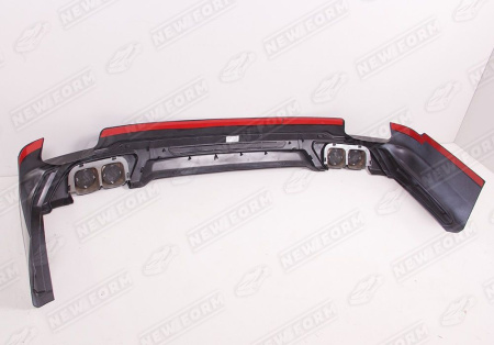 Toyota Land Cruiser Prado LC 150 (2 рестайлинг) 2017 - н.в. Обвес Modellista черный с черным молдингом