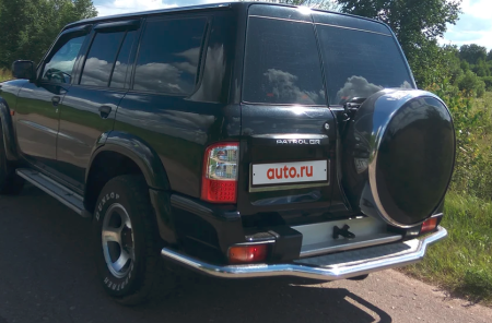 Nissan Patrol контейнер (бокс) запасного колеса 265/70R16; 265/65R17; 265/60R18; 285/65R17; 285/60R18; 285/50R20