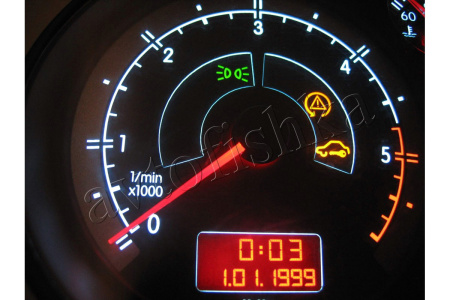 Audi A4 (B5) 95-01 светодиодные шкалы (циферблаты) на панель приборов - дизайн 1