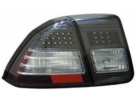 Honda Civic (03-05) 4 дв. седан фонари задние светодиодные карбоновые, комплект 2 шт.