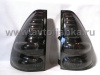 Toyota Land Cruiser Prado 120 (2002-2009) фонари задние светодиодные черные, комплект 2 шт.