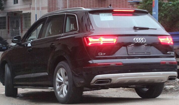 Audi Q7 (15–) Комплект накладок переднего и заднего бамперов, нерж. сталь