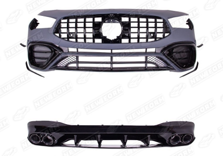 Mercedes-Benz CLA-Klasse C118/X118 2019 - н.в. Обвес 4.5 AMG черный