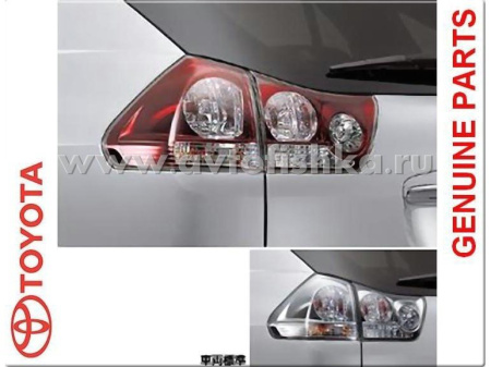 Lexus RX330, RX350, RX400H (03-), Toyota Harrier фонари задние, комплект 2 шт.