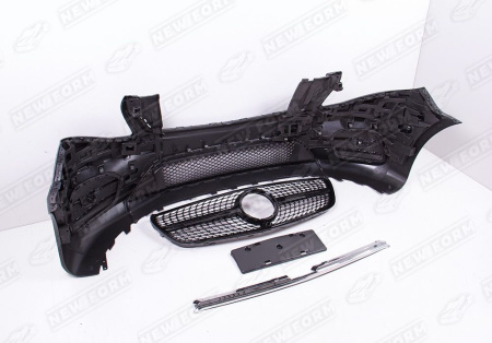 Mercedes-Benz V-Klasse 2 поколение (рестайлинг) 2019 - н.в. Обвес AMG пакет Diamond Black