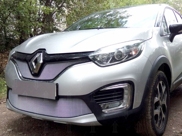 Renault Kaptur (16–) Защита радиатора, хром, низ