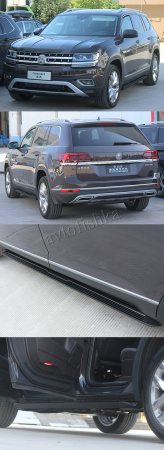 Volkswagen Teramont (17-21) штатные пороги (подножки) боковые