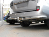 Toyota Land Cruiser 200, Lexus LX570 (08-) Фаркоп с хромированной вставкой - крюк черный
