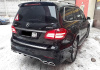 Mercedes-Benz GLS-Klasse X166 2015 - 2019 Диффузор заднего бампера 6.3 AMG черный с хромированными насадками