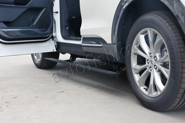 Ford Equator 2021 штатные выезжающие электропороги автоматические