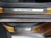 Kia Sportage (16–) Накладки на пороги (лист шлифованный надпись Sportage)