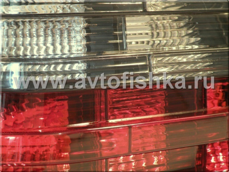 Mercedes W124 (84-95) фонари задние красно-тонированные, комплект 2 шт.